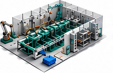 Implantation industrielle numérisée