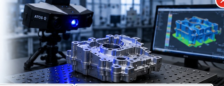 Métrologie optique connectée et contrôle 3D